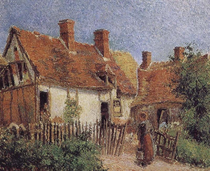 Camille Pissarro Housing oil painting image